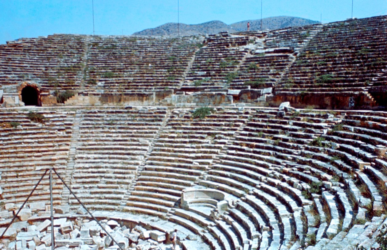 Teatr, Hierapolis, Pamukkale, Turcja, 190 pne autorstwa Unbekannt