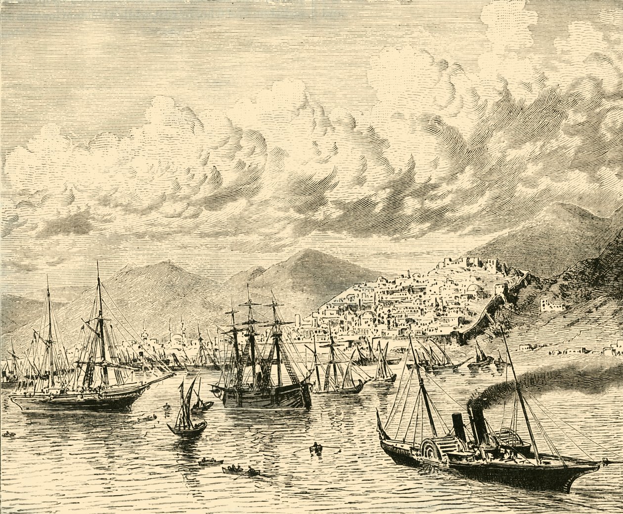 Tesalonika, 1890. autorstwa Unbekannt