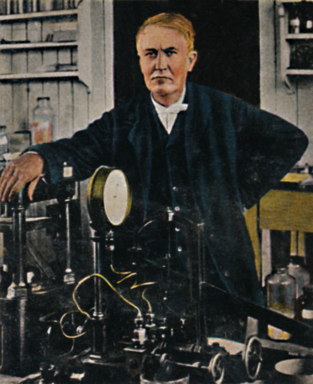 Thomas Alba Edison 1847-1931, 1934. autorstwa Unbekannt