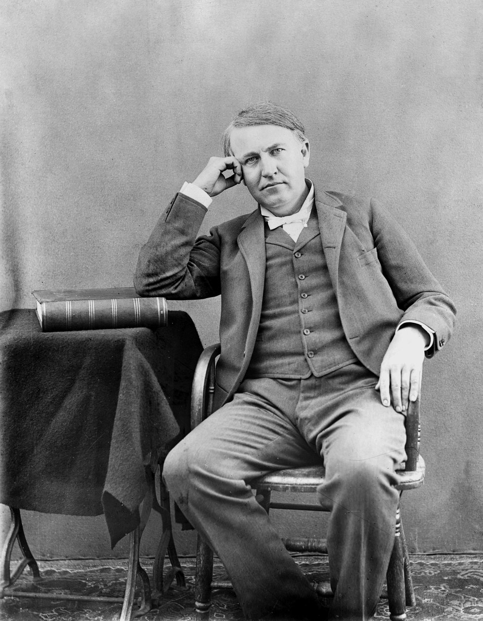 Thomas Edison, amerykański wynalazca autorstwa Unbekannt