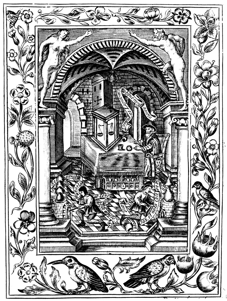 Laboratorium Thomasa Nortonsa, c1477 1652 autorstwa Unbekannt