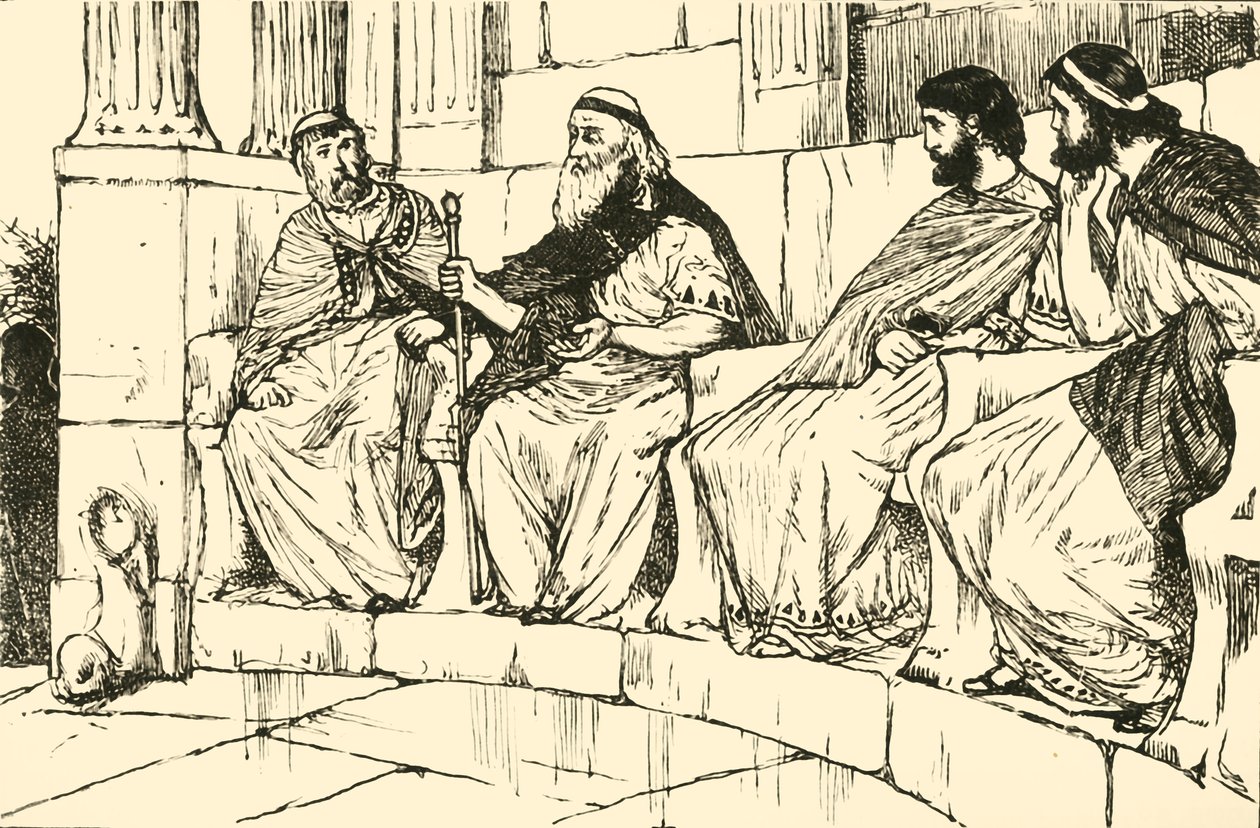 Timelon w Zgromadzeniu Syrakuz, 1890. autorstwa Unbekannt