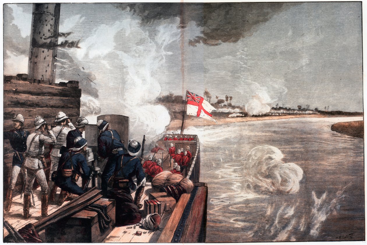 Na ratunek, wojna w Sudanie, 1885 autorstwa Unbekannt