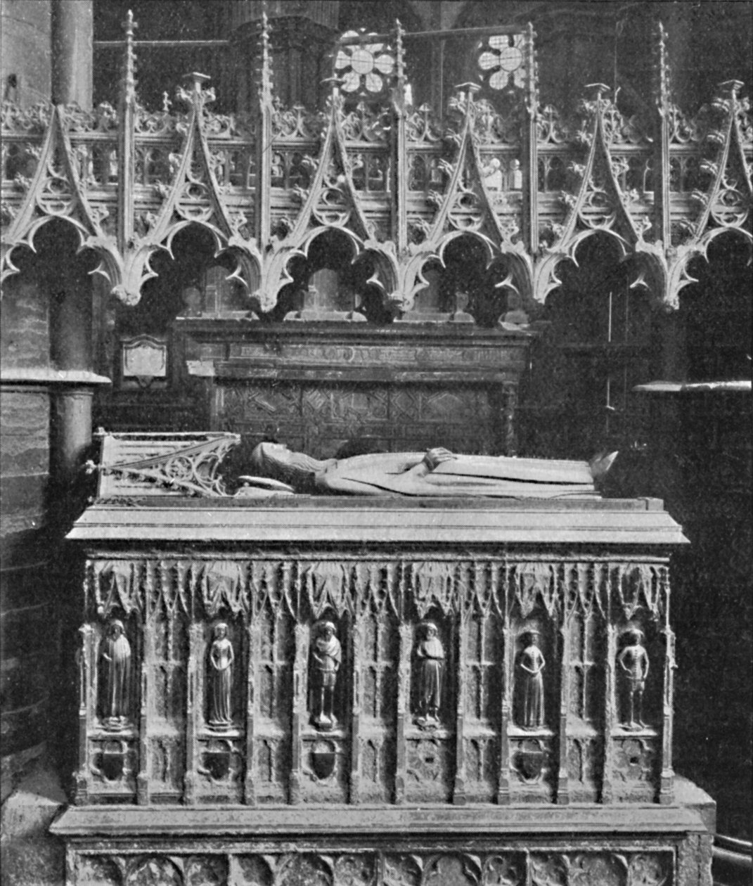Grób Edwarda III., Opactwo Westminsterskie, 1903 autorstwa Unbekannt