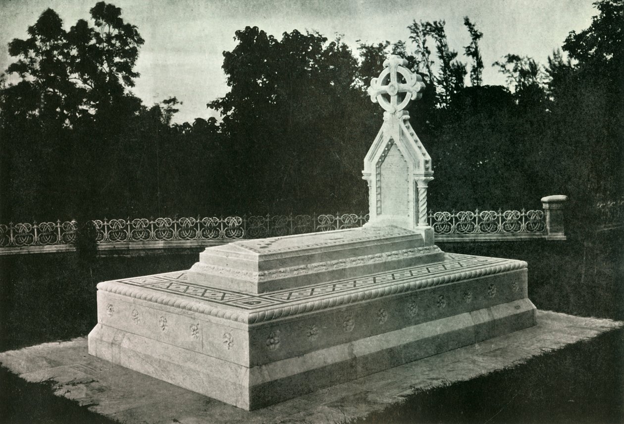 Grób Lady Canning w Barrackpore, 1925. autorstwa Unbekannt