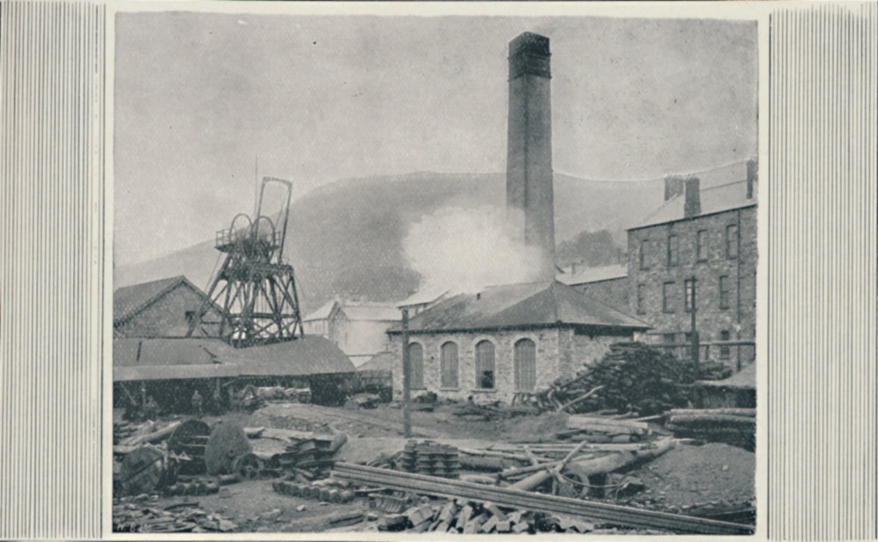 Szczyt kopalni węgla, 1910 autorstwa Unbekannt