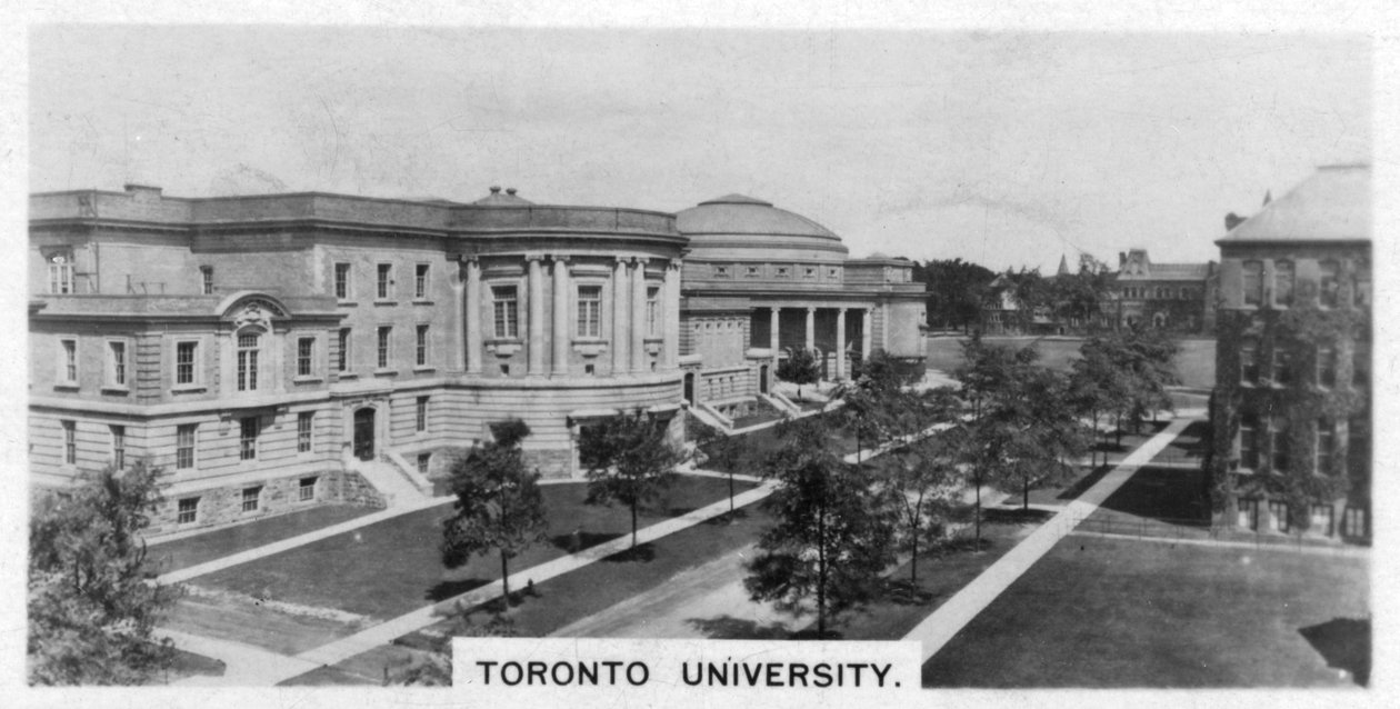 Uniwersytet Toronto, Kanada, ok. 1920 autorstwa Unbekannt