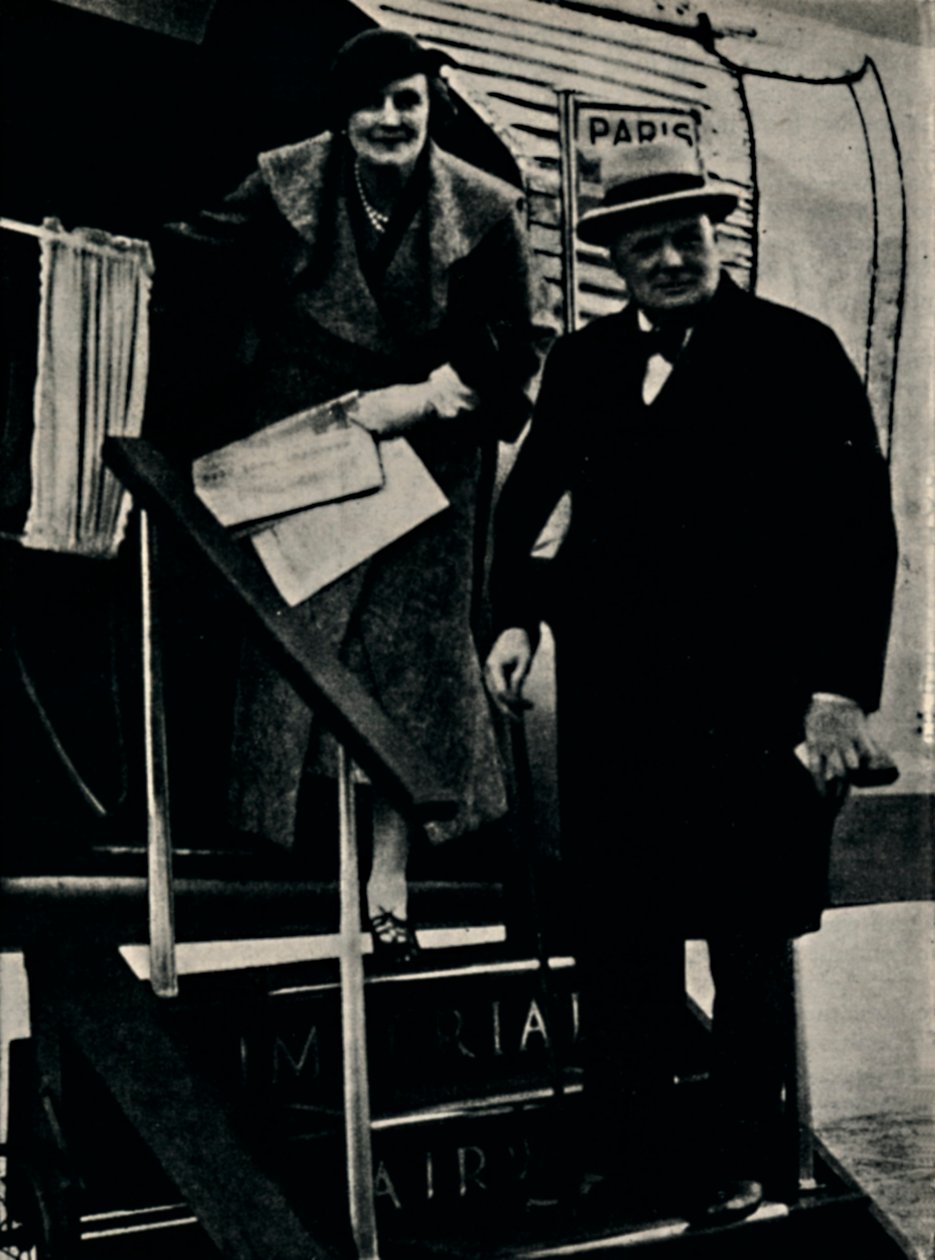 Podróż samolotem, wrzesień 1934, 1945. autorstwa Unbekannt