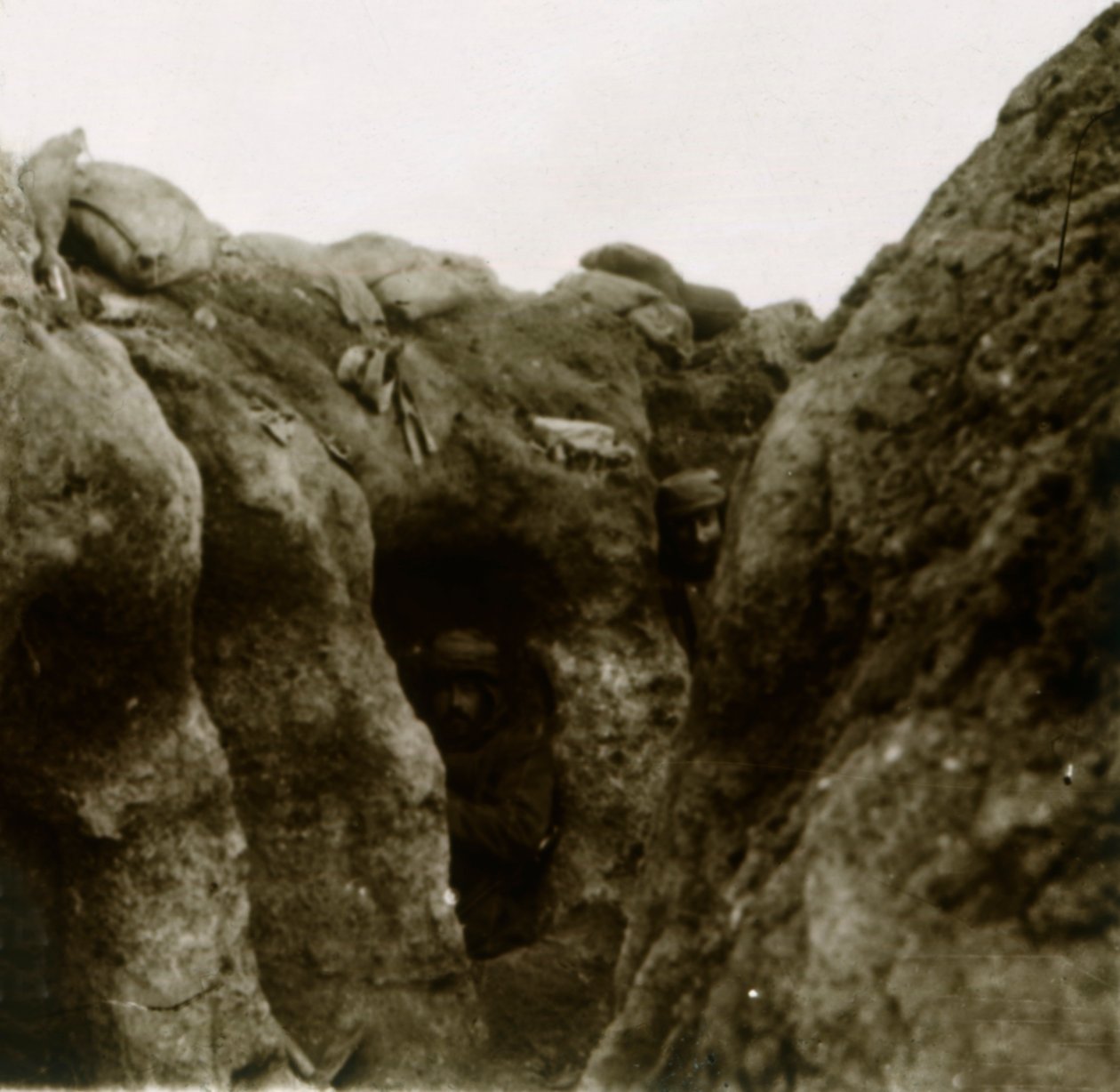 Okopy, c1914-c1918 autorstwa Unbekannt