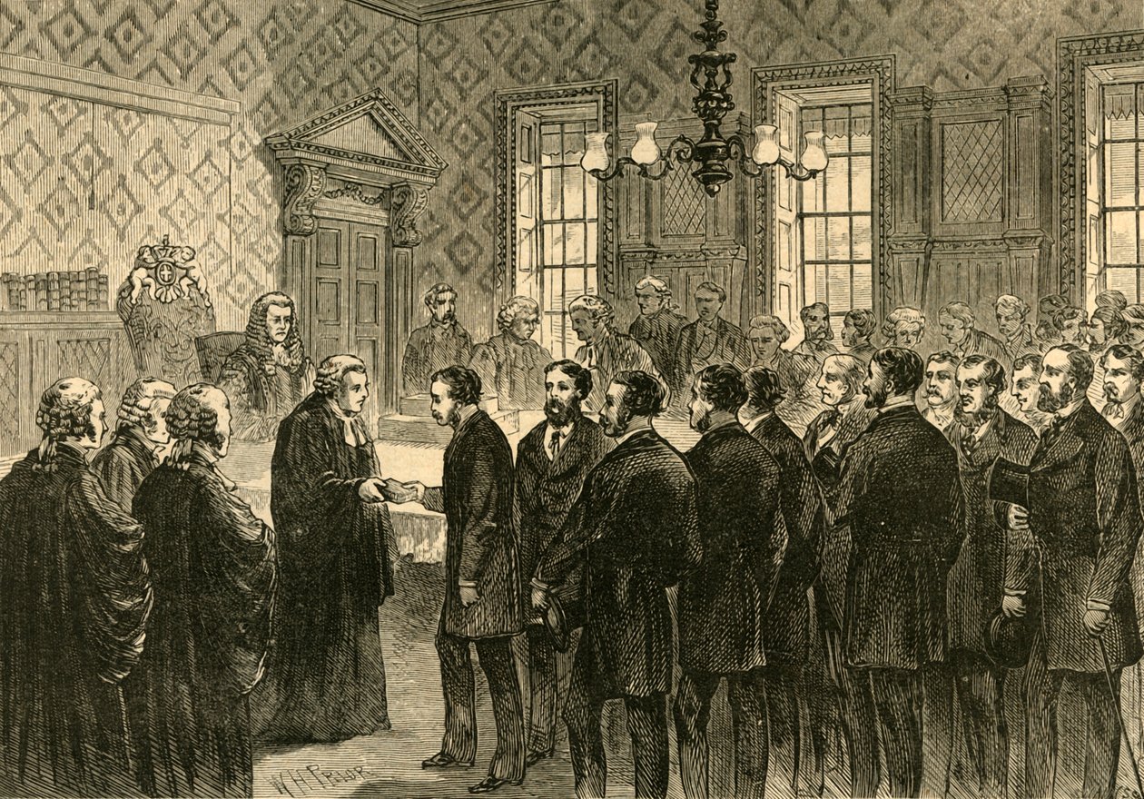 Proces Pixa, 1897. autorstwa Unbekannt