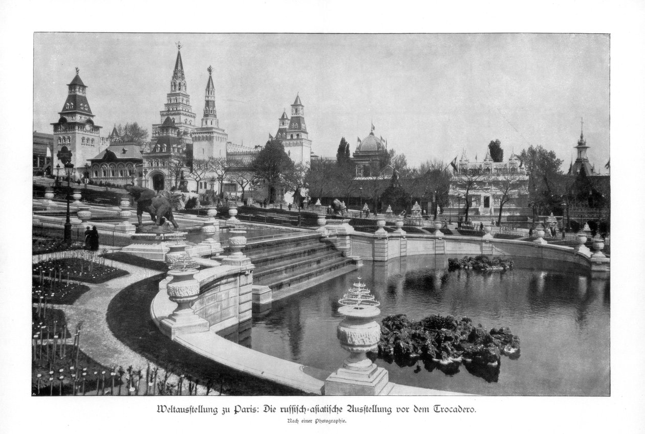 Trocadero, Wystawa Światowa w Paryżu, 1889, 1900 autorstwa Unbekannt