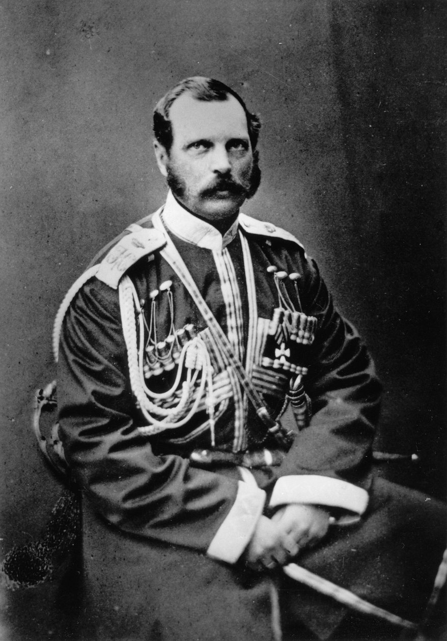Car Rosji Aleksander II, 1863 autorstwa Unbekannt