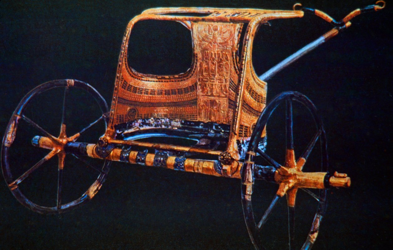 Rydwan grobowy Tutanchamona, XIV w. p.n.e. autorstwa Unbekannt