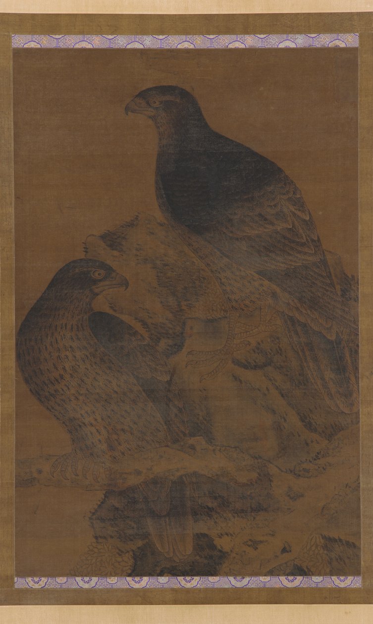 Dwa Orły, dynastia Ming, 1368-1644. autorstwa Unbekannt