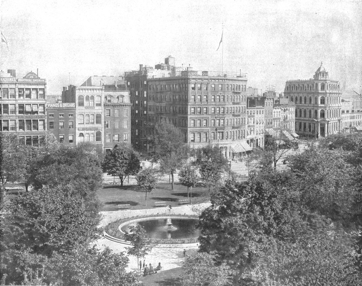 Union Square, Nowy Jork, USA, ok. 1900. autorstwa Unbekannt