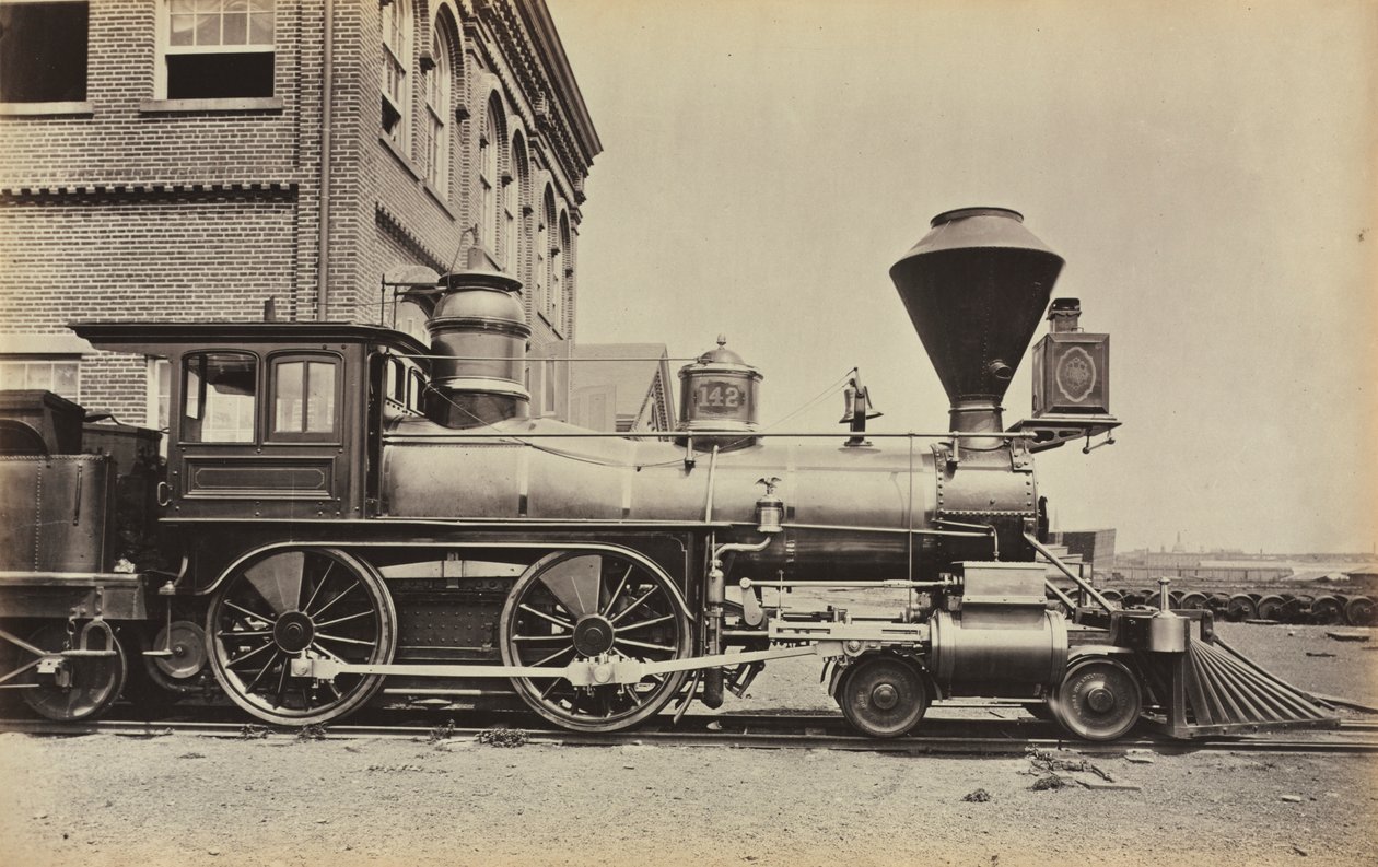 Untitled Pennsylvania Railroad Engine, c. 1868. autorstwa Unbekannt