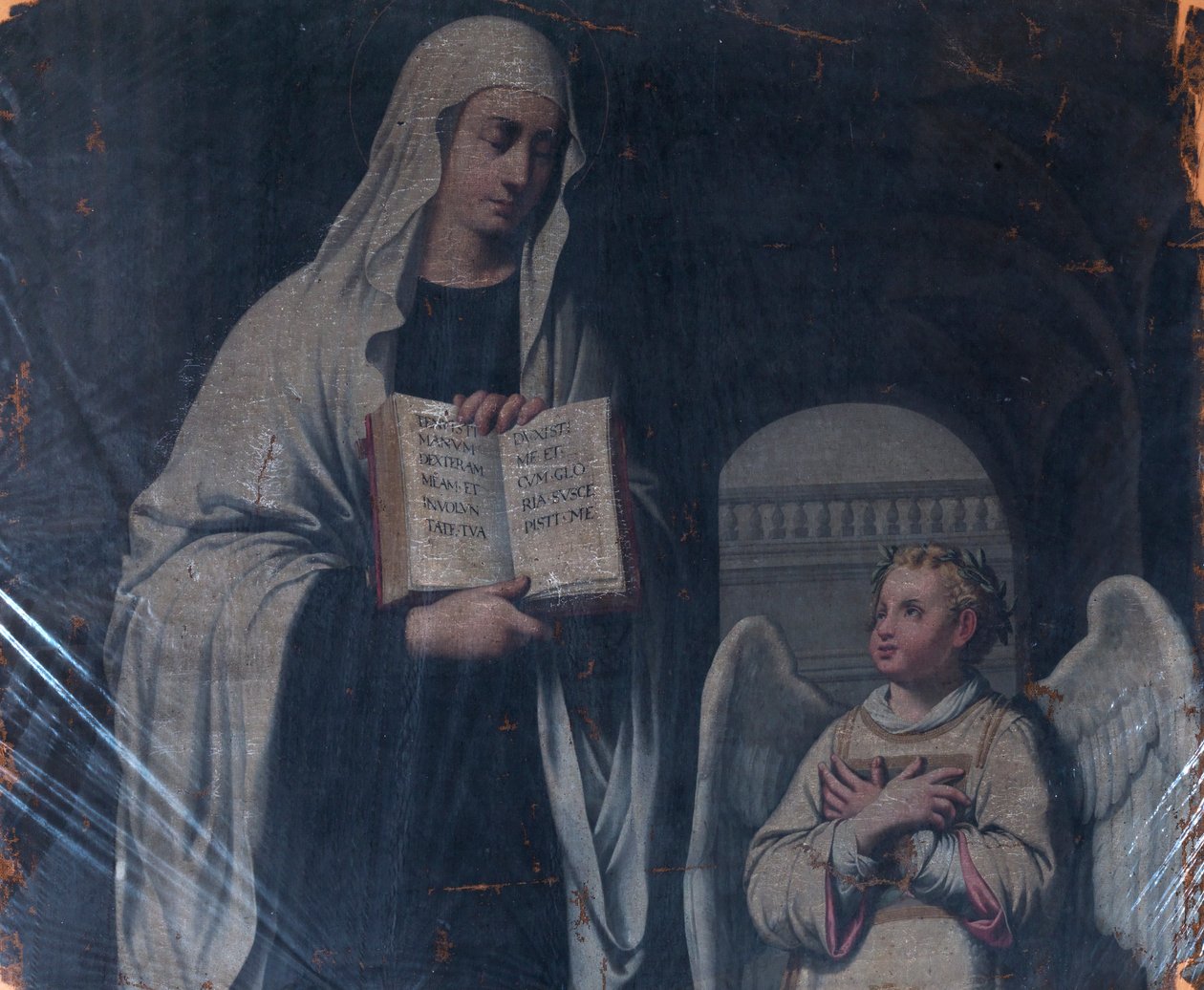 Bez tytułu św. Francesca Romana, ca. 1650. autorstwa Unbekannt