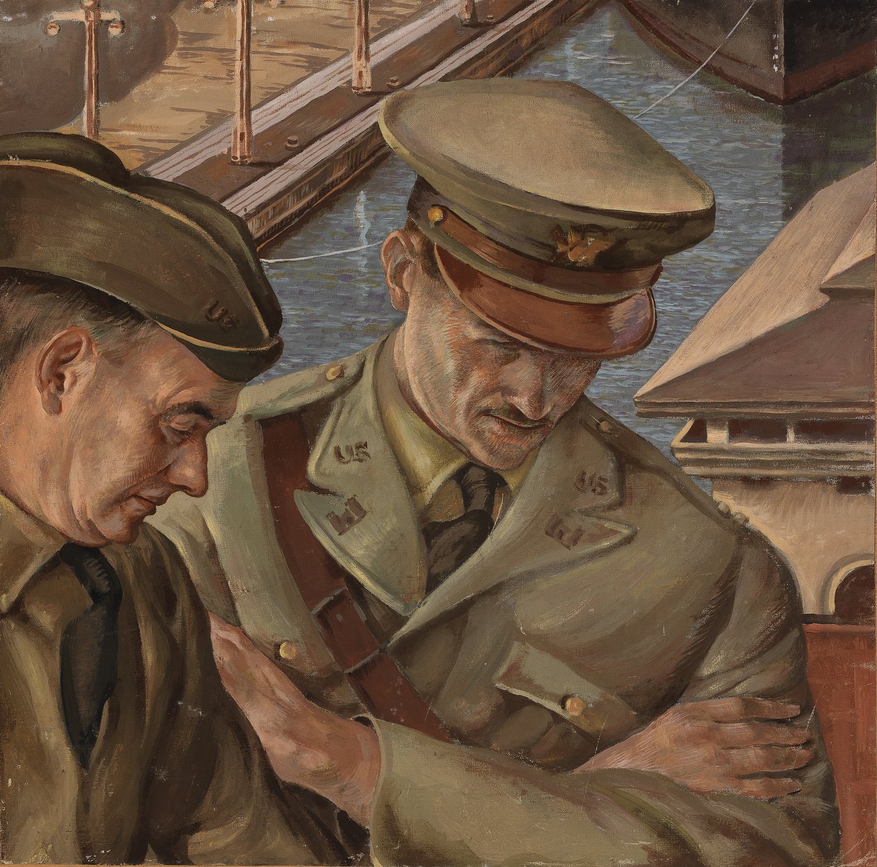 Studium ścienne bez tytułu, ca. 1933-1943. autorstwa Unbekannt