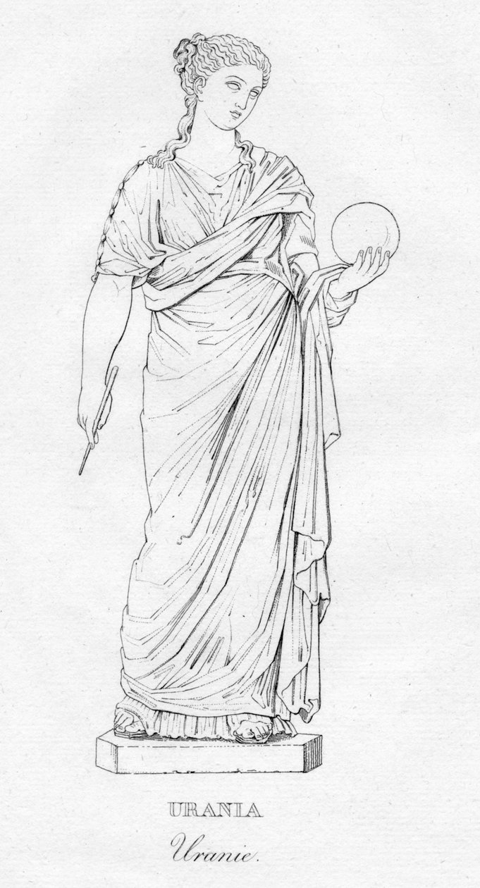 Urania Uranie, ok.1850 autorstwa Unbekannt