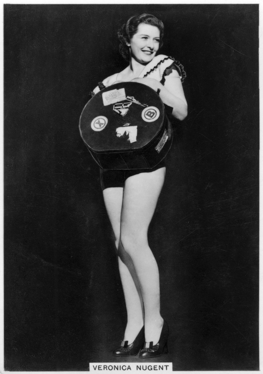 Veronica Nugent, aktorka, c1936-c1939 autorstwa Unbekannt