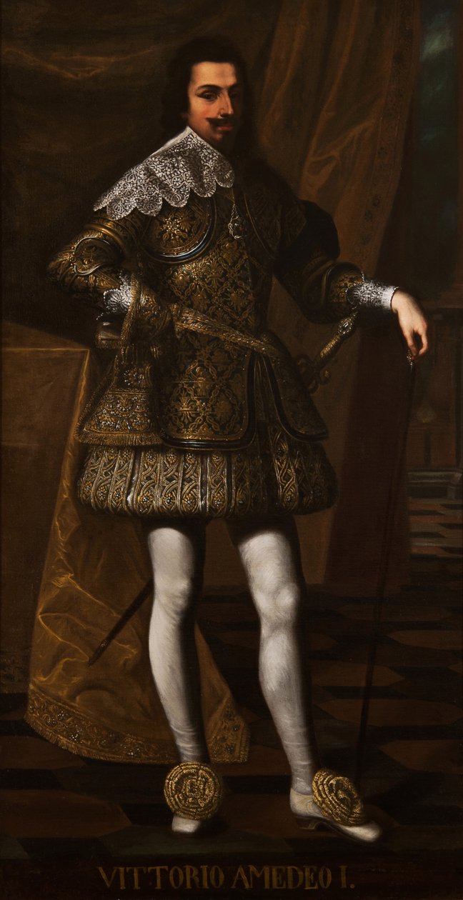 Wiktor Amadeusz I 1587-1637, książę Sabaudii autorstwa Unbekannt