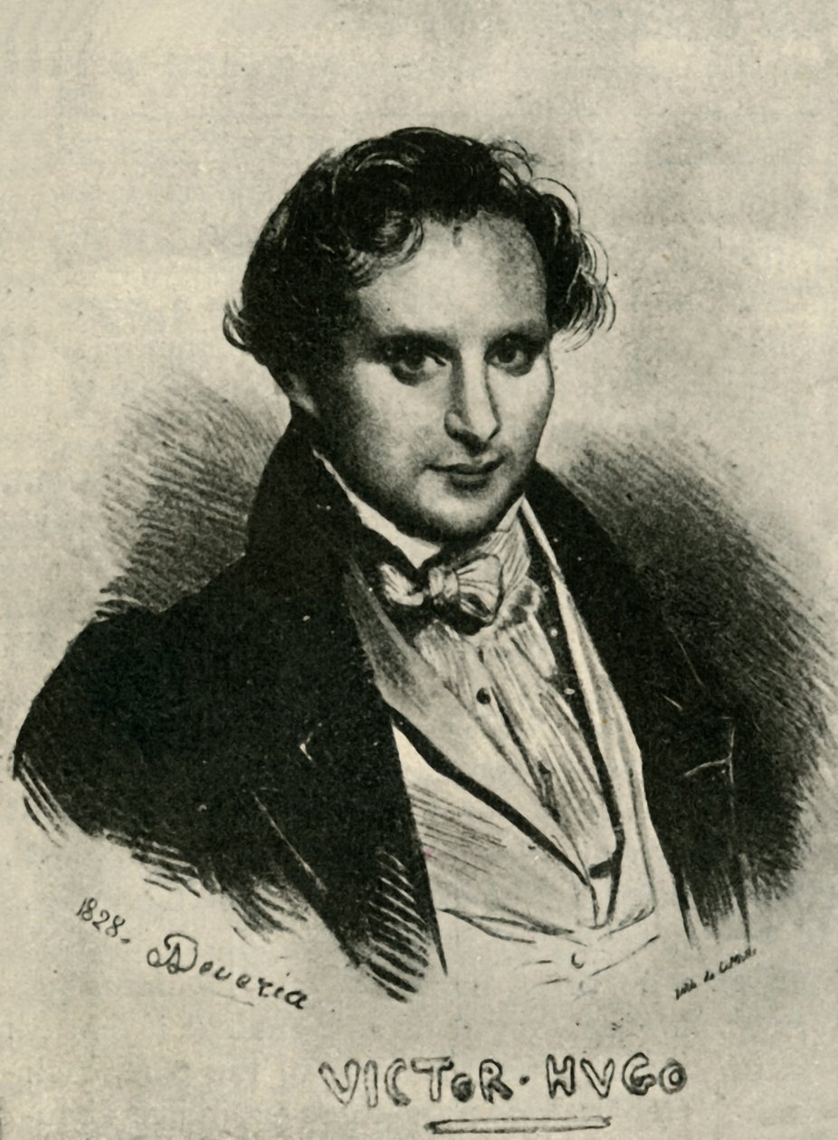 Wiktor Hugo, 1828, 1902. autorstwa Unbekannt
