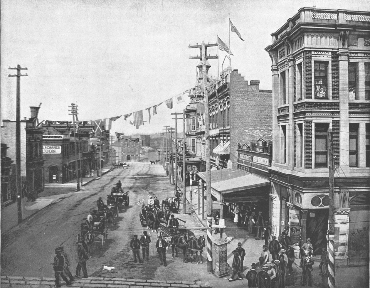 Wiktoria, Kolumbia Brytyjska, Kanada, ok. 1900. autorstwa Unbekannt