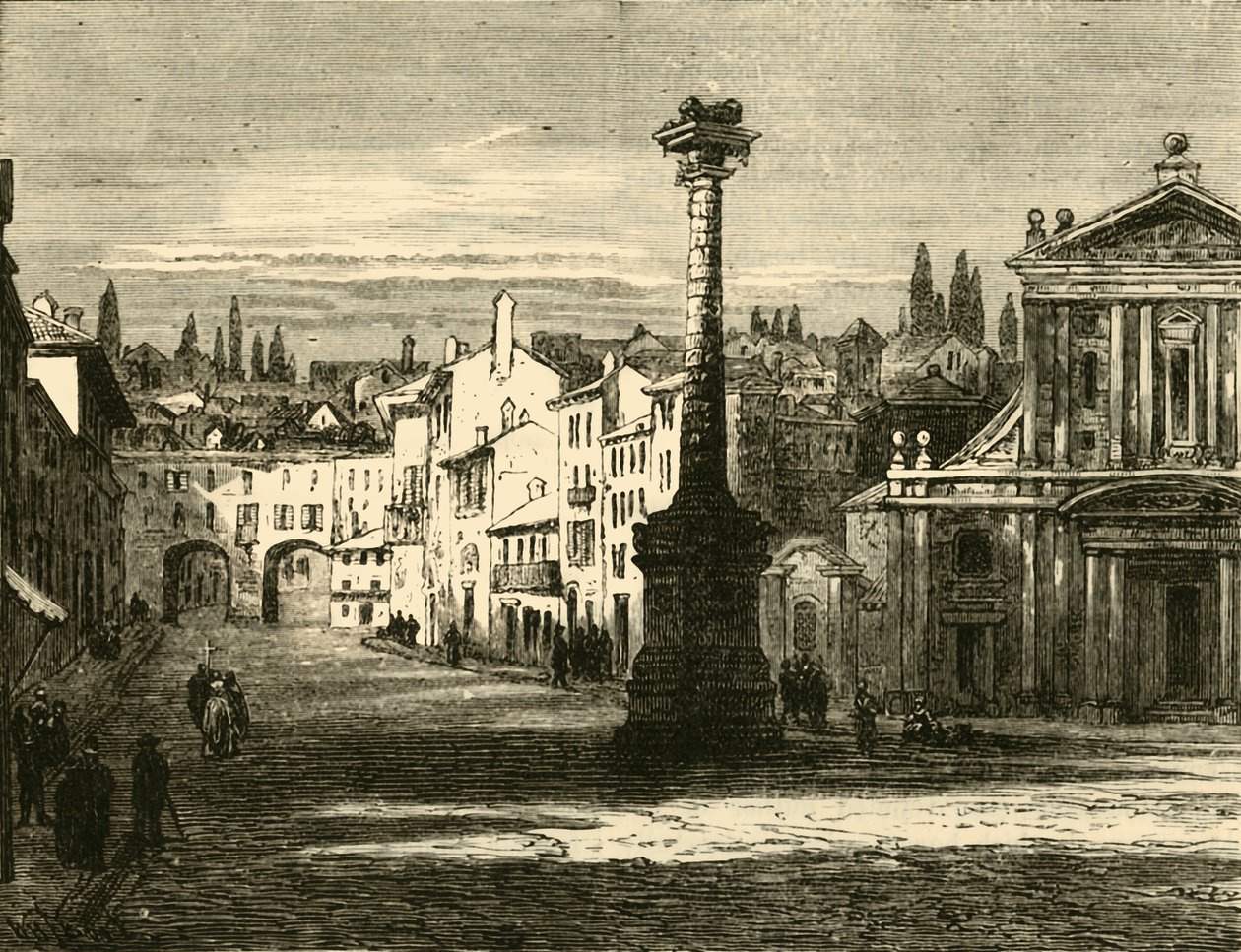 Widok w Mediolanie, 1890. autorstwa Unbekannt
