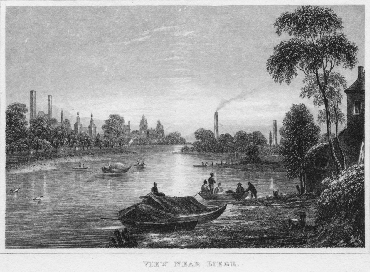 Zobacz w pobliżu Liège, 1850 autorstwa Unbekannt