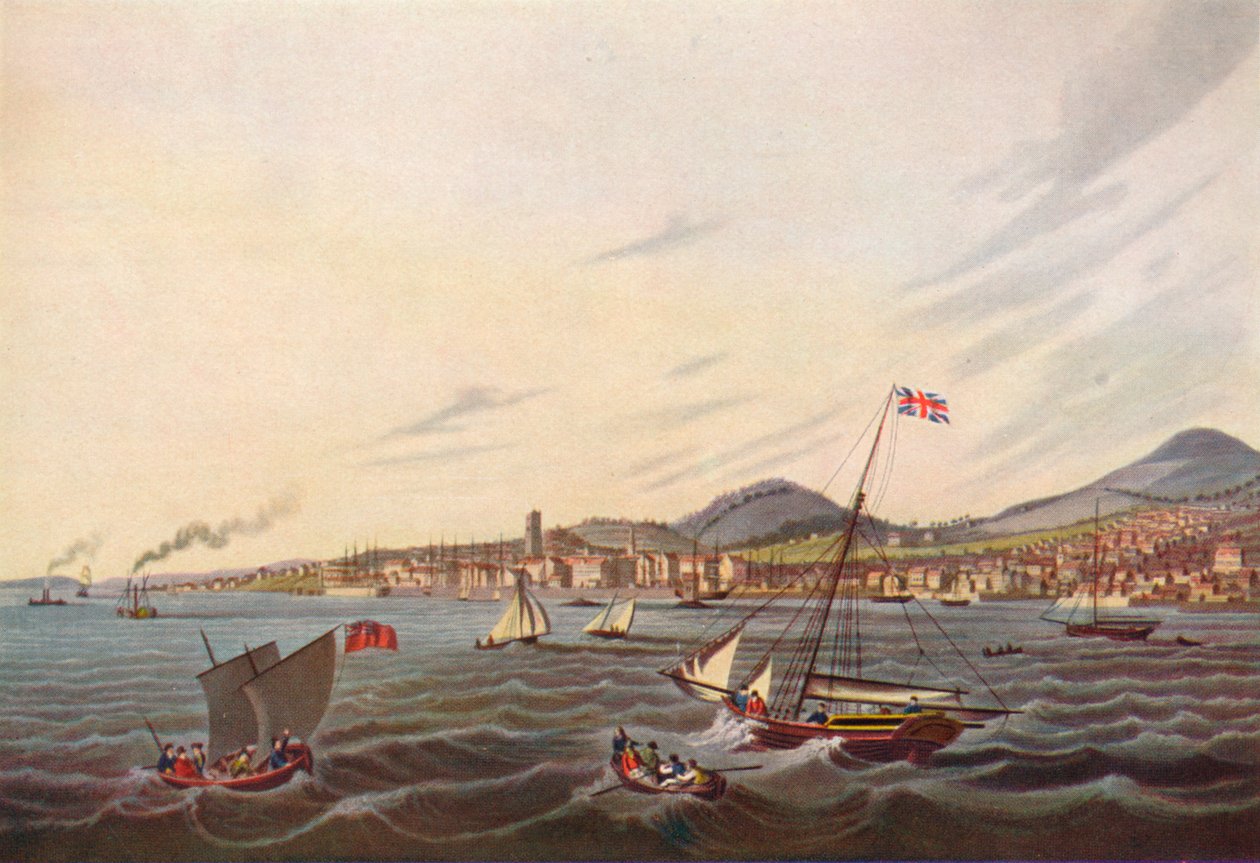 Widok Dundee, 1824 autorstwa Unbekannt