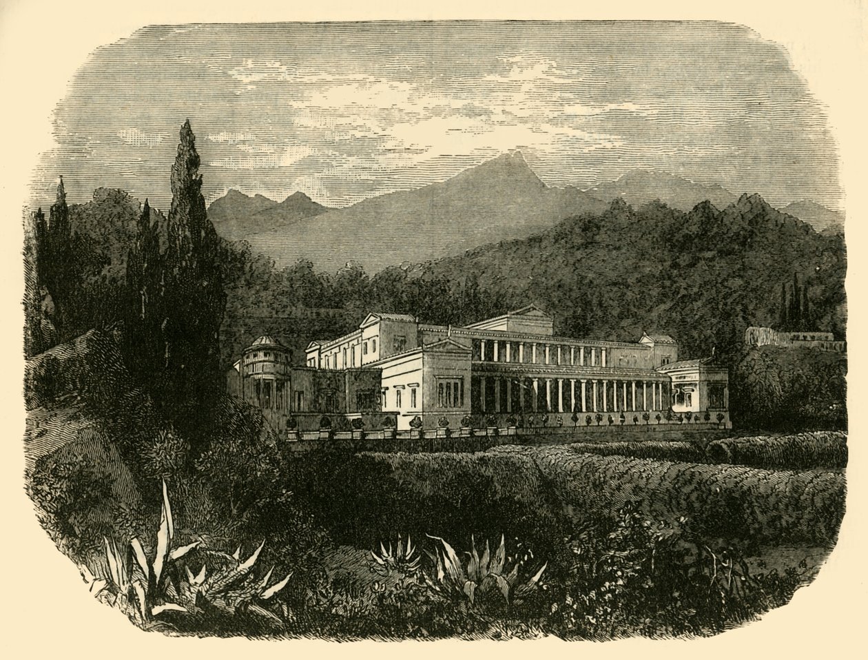 Willa Młodszego Pliniusza, 1890 r. autorstwa Unbekannt