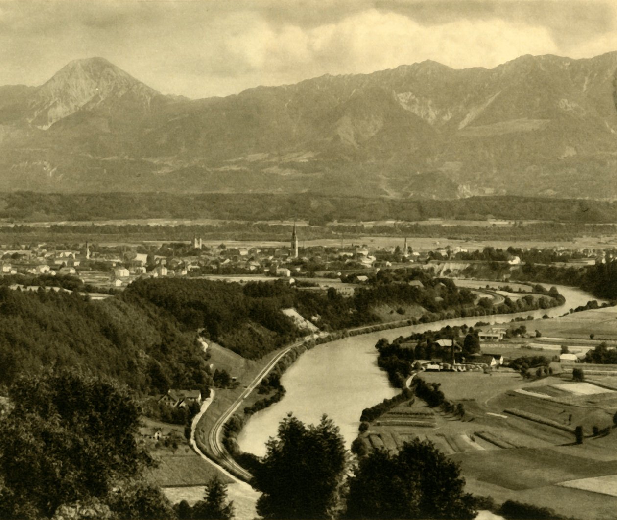 Villach, Karyntia, Austria, ok. 1935. autorstwa Unbekannt