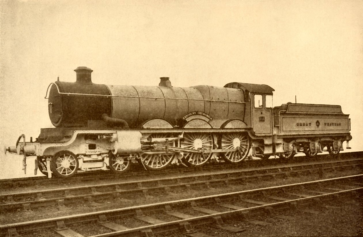 Wicehrabia Churchill 4-6-0, 1930. autorstwa Unbekannt