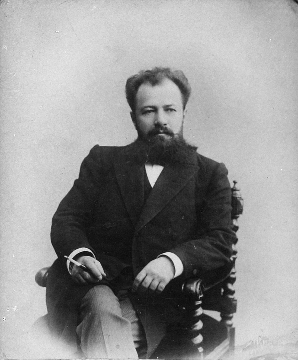 Władimir Niemirowicz-Danczenko, rosyjski reżyser teatralny, 1896 autorstwa Unbekannt