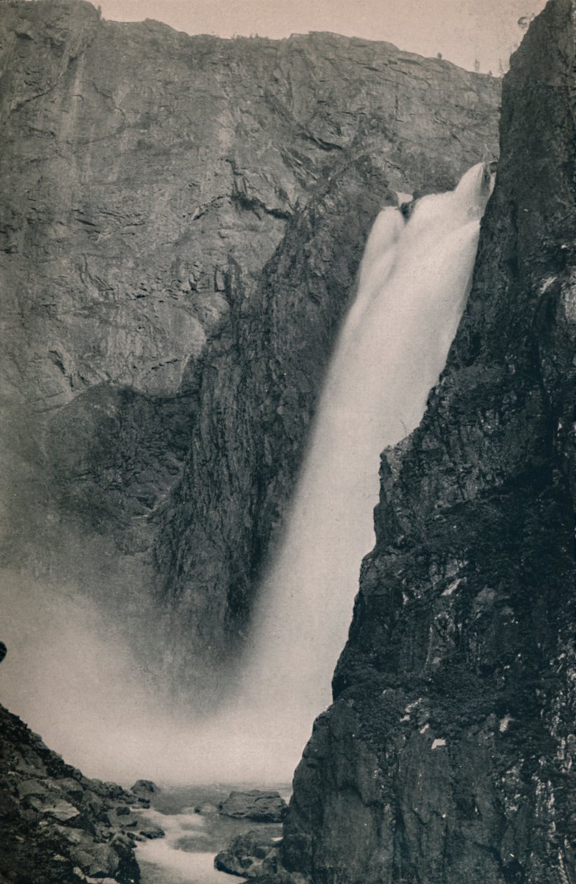 Wodospad Voringa, 1914. autorstwa Unbekannt