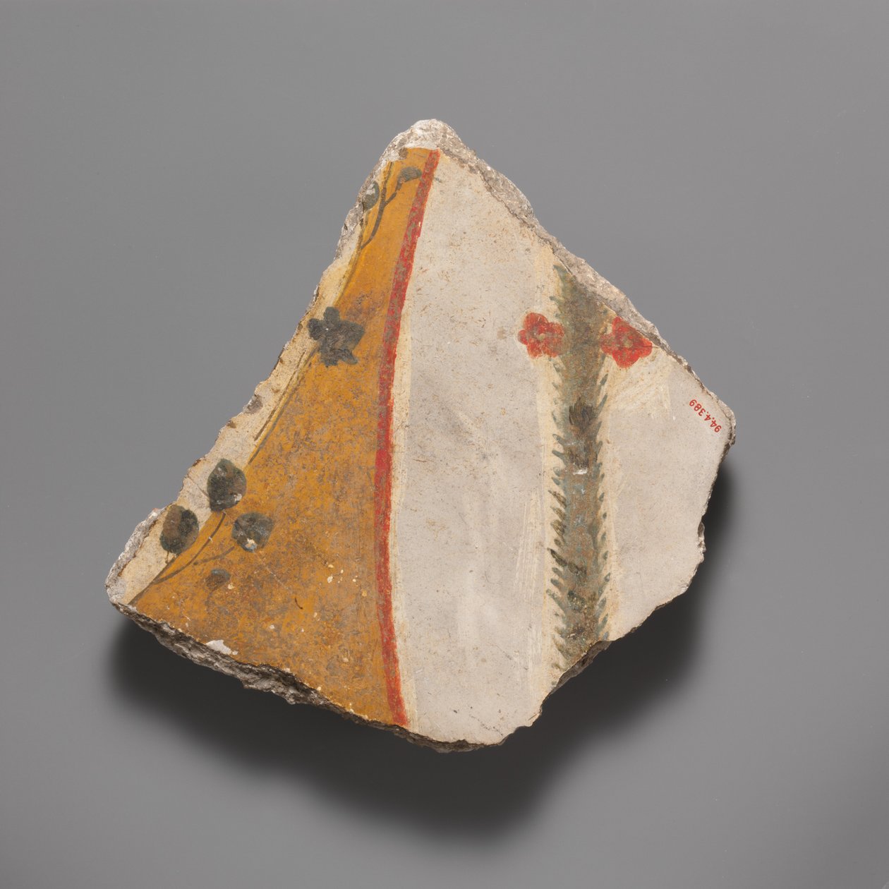 Fragment malarstwa ściennego, I w. n.e. autorstwa Unbekannt