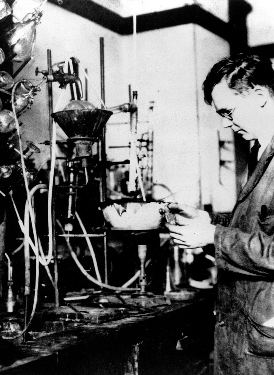 Wallace Hume Carothers, amerykański chemik przemysłowy, c1927-1937 autorstwa Unbekannt