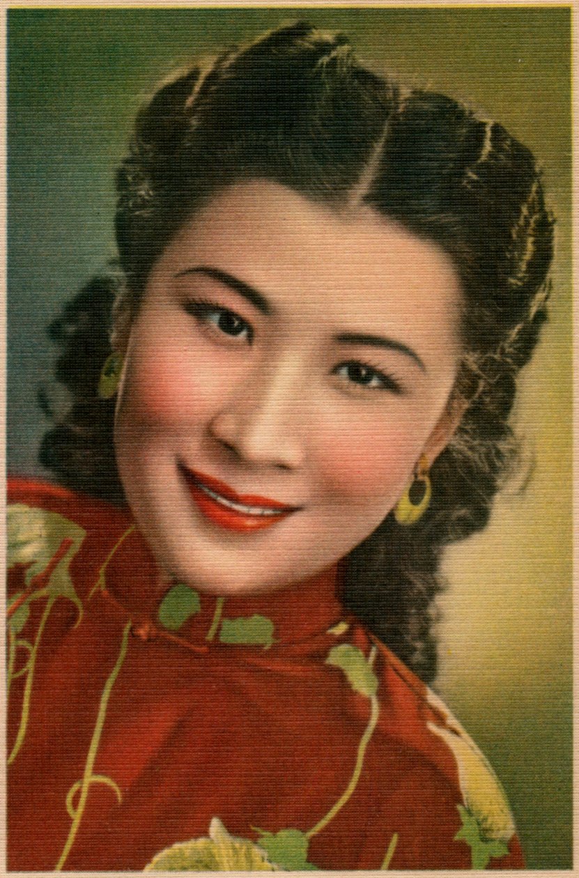 Wang Hsi Chun, chińska aktorka, XX wiek autorstwa Unbekannt