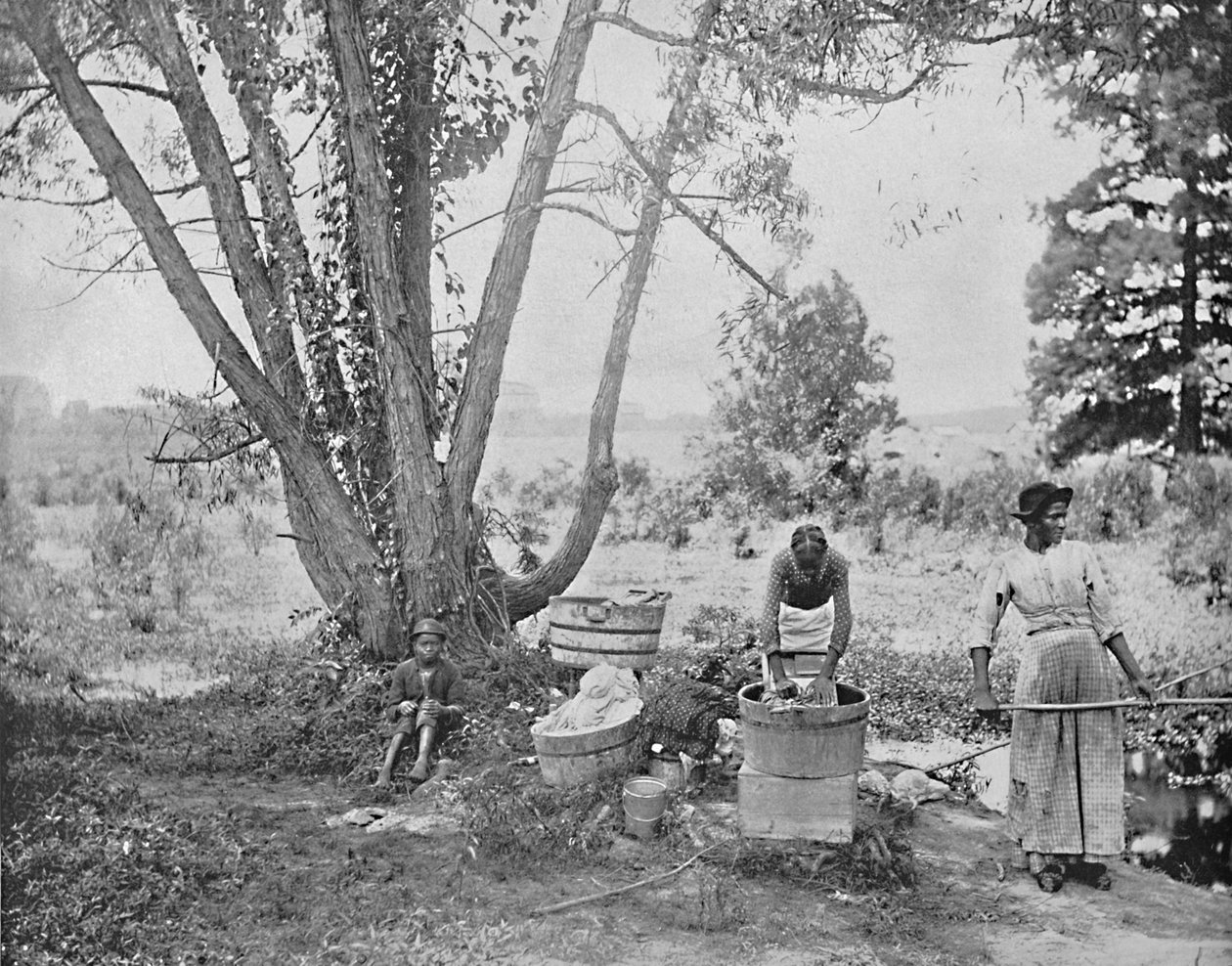 Praczki, El Paso, Teksas, ok. 1897. autorstwa Unbekannt