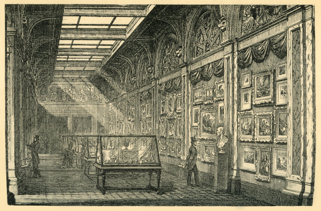 Galeria Akwarel, lata 60., 1881. autorstwa Unbekannt