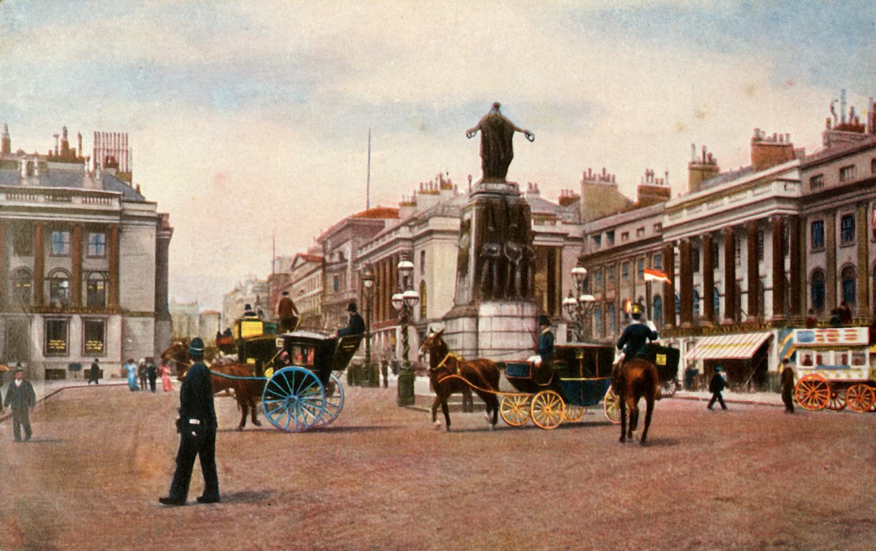 Plac Waterloo, Londyn, 1905. autorstwa Unbekannt
