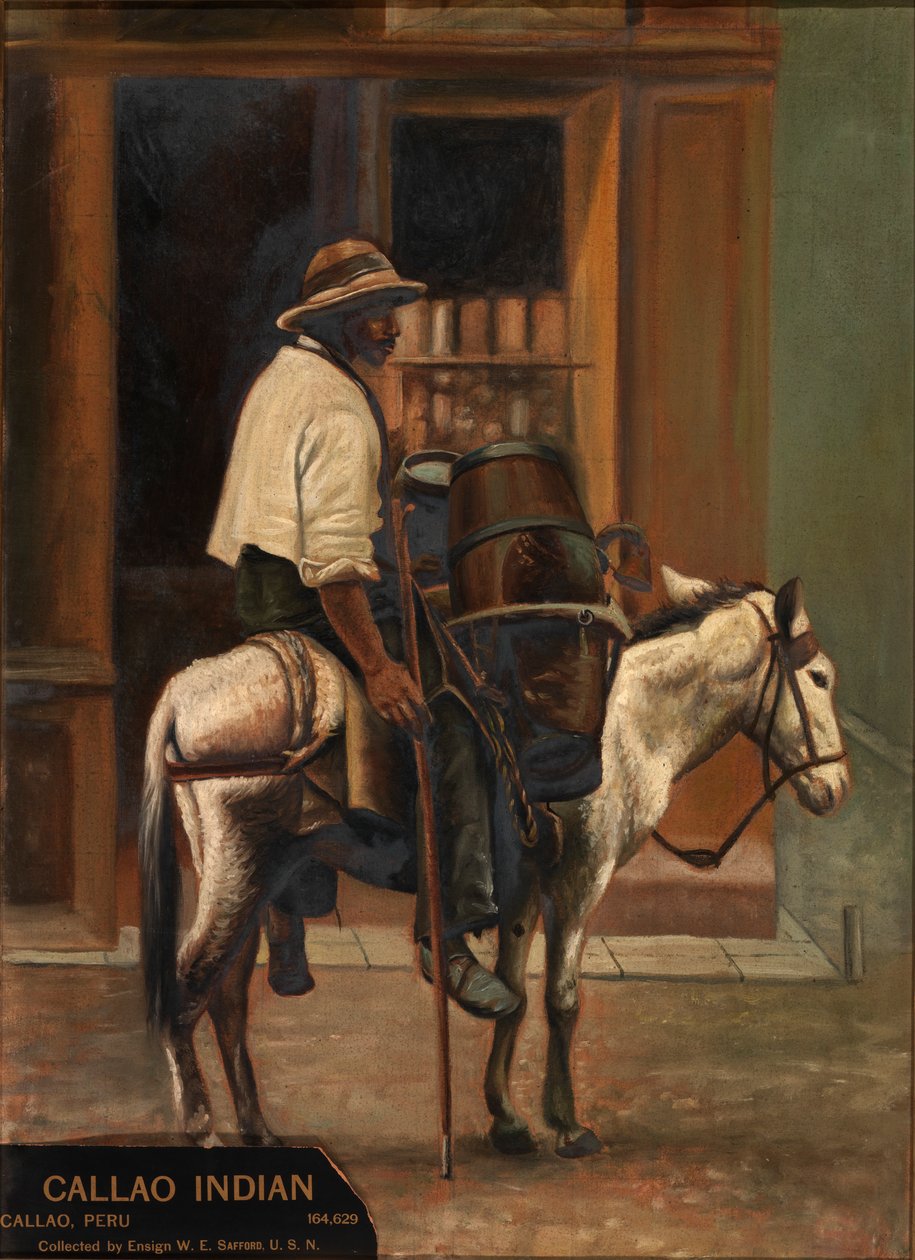 Wodnik z Callao, ca. 1890-1892. autorstwa Unbekannt