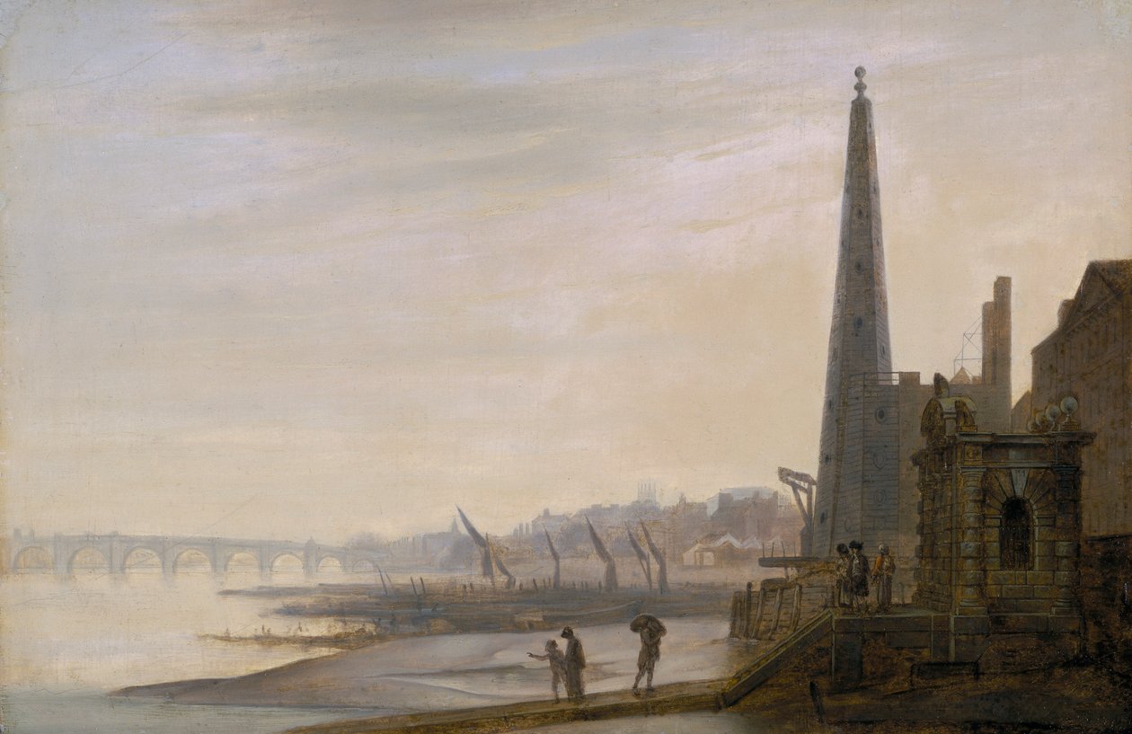 „Westminster z York Stairs”, ok. 1780 r. autorstwa Unbekannt