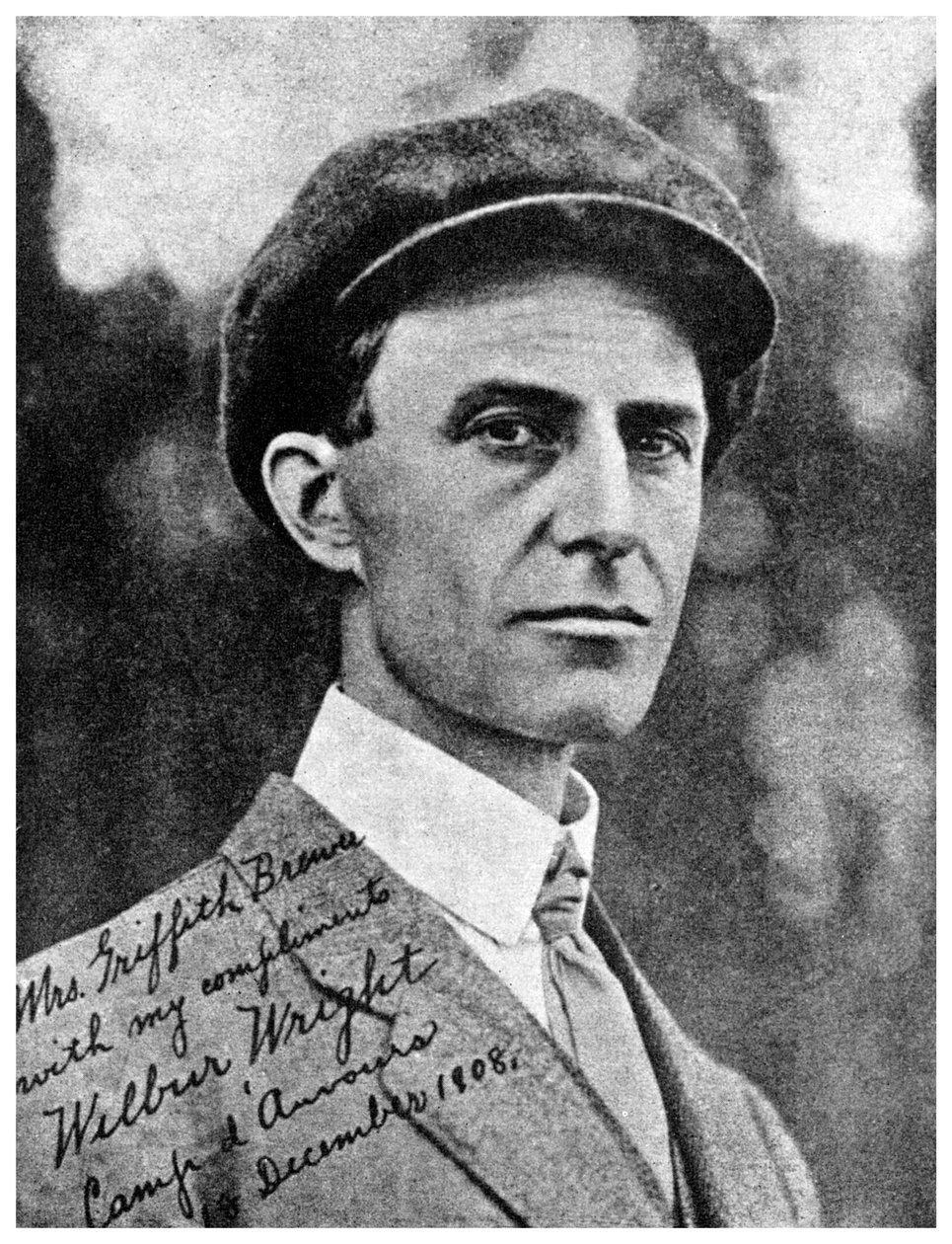 Wilbur Wright, amerykański pionier lotnictwa, 1908 1956 autorstwa Unbekannt
