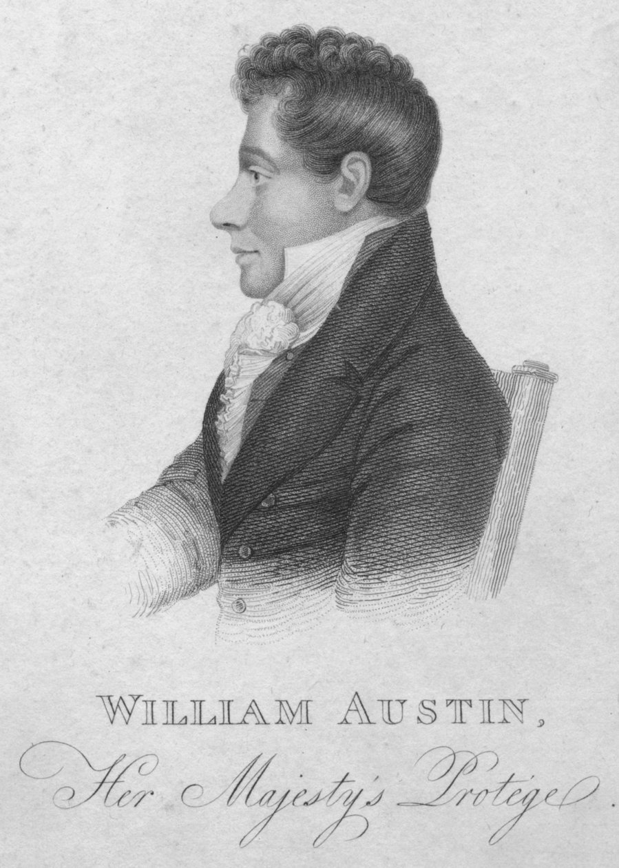 William Austin, protegowany Jej Królewskiej Mości, ok. 1820 r. autorstwa Unbekannt