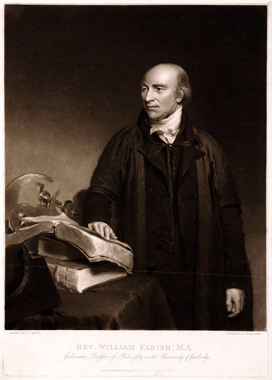 William Farish, chemik, ok. 1815 autorstwa Unbekannt