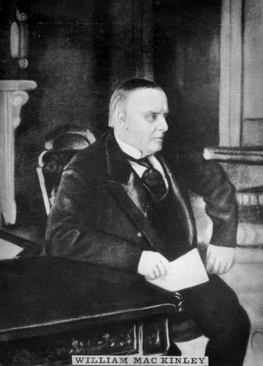 William McKinley, 1843-1901, lata 20. autorstwa Unbekannt