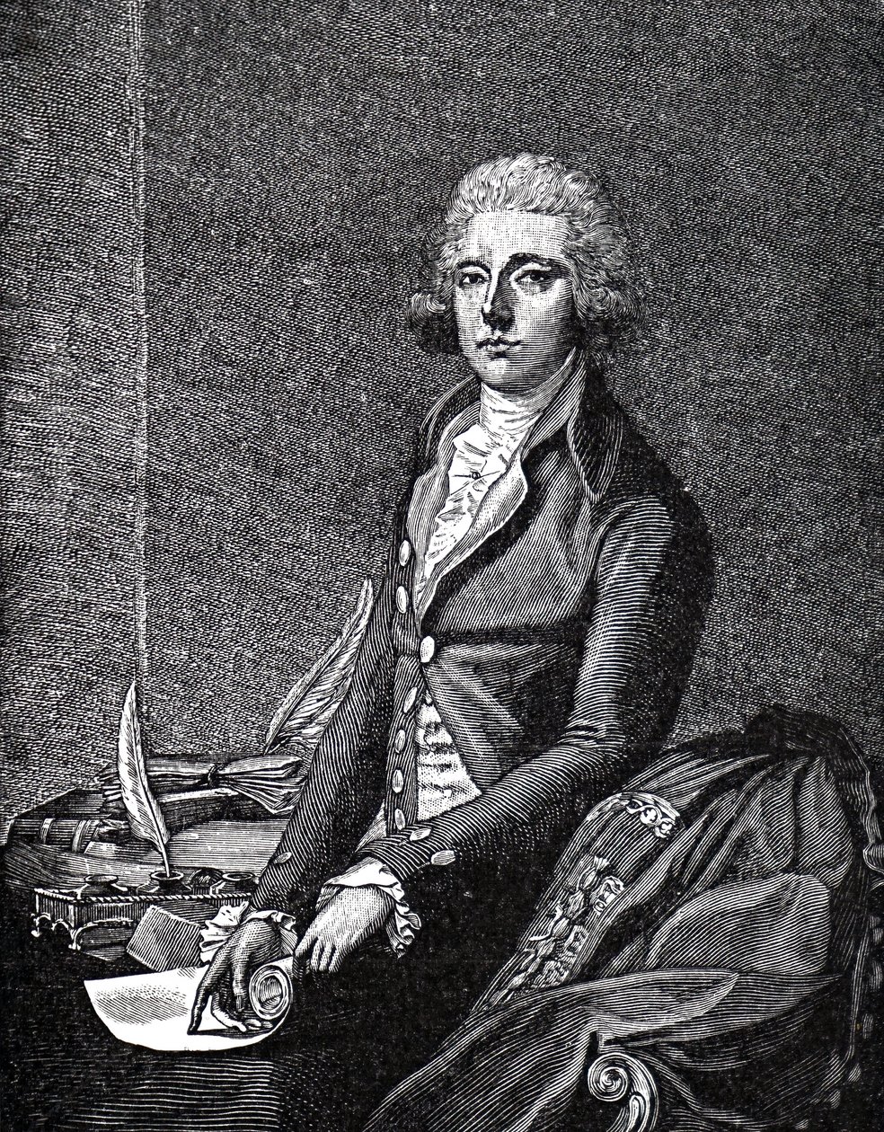 William Pitt Młodszy. autorstwa Unbekannt