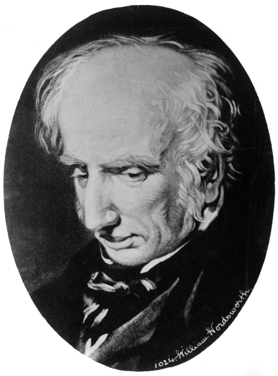 William Wordsworth, angielski poeta autorstwa Unbekannt