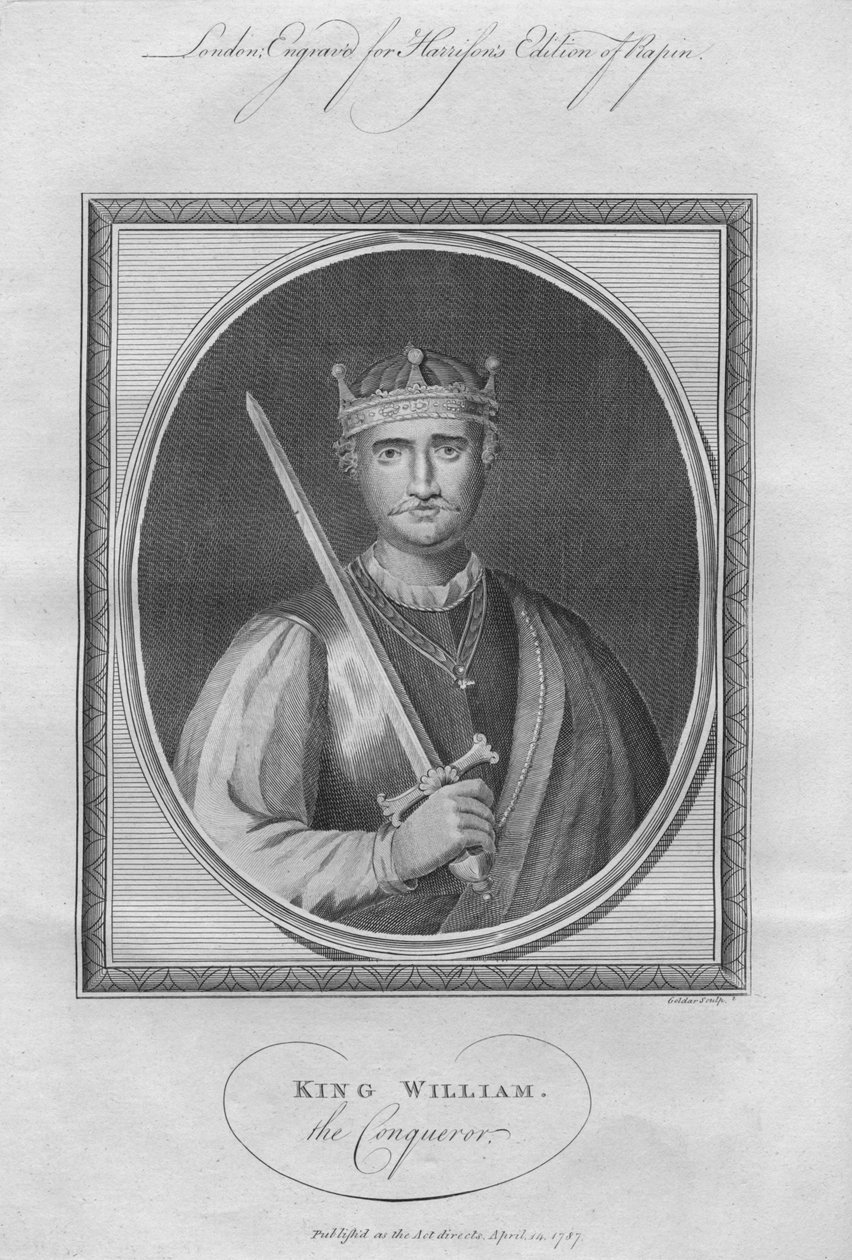 Wilhelm Zdobywca, 1787. autorstwa Unbekannt